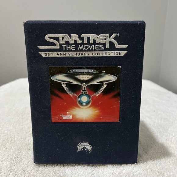 Star Trek The Movies 25th Anniversary Collection VHS 5 Films - Picture 1 of 5